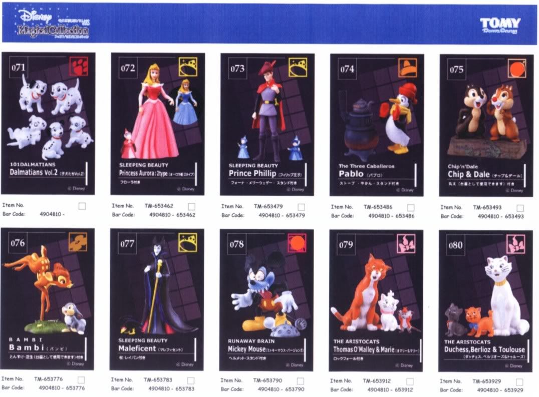 Disney Magical Collection Catalogue Message Board